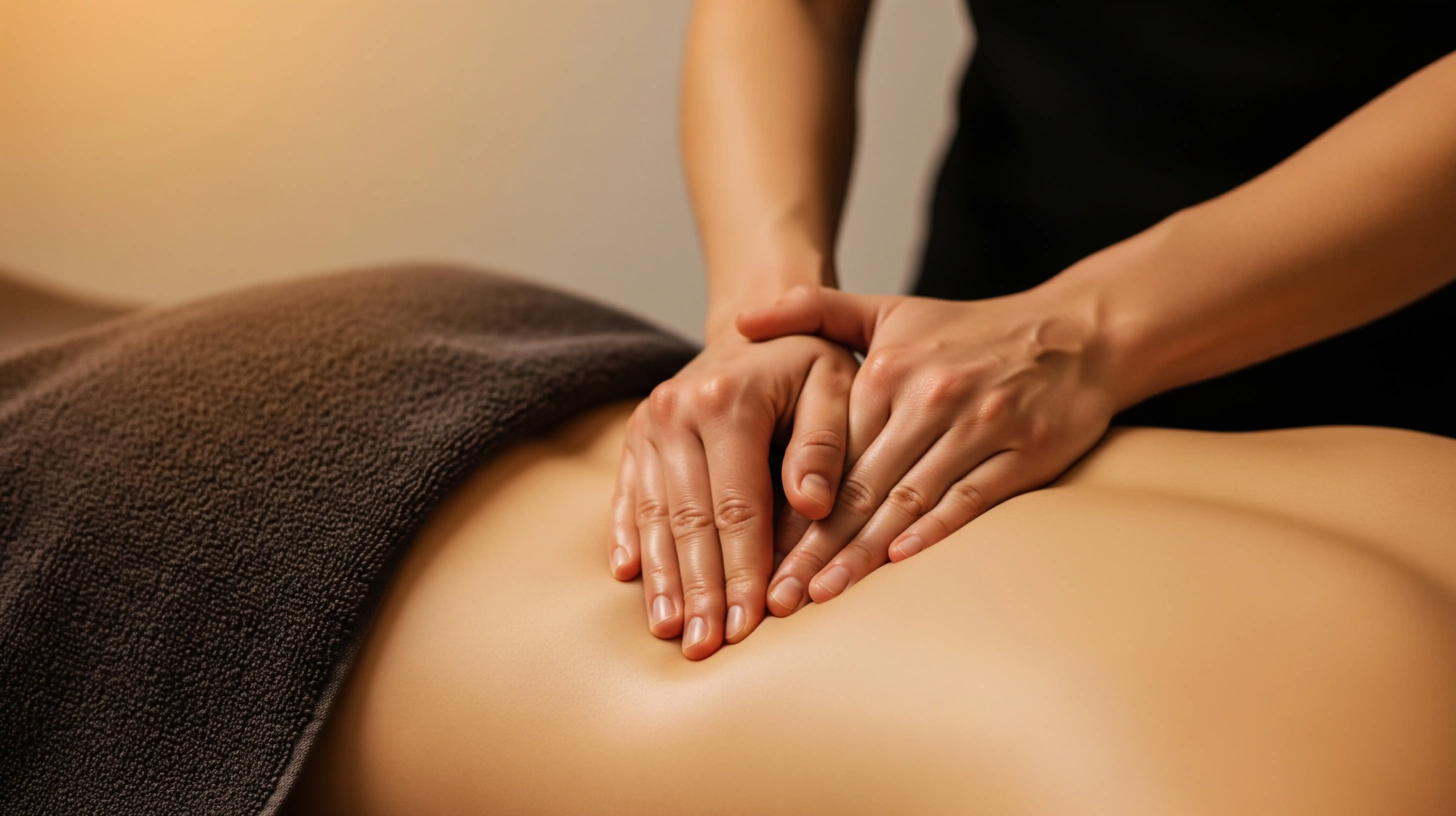 Massage de l’arrière du corps